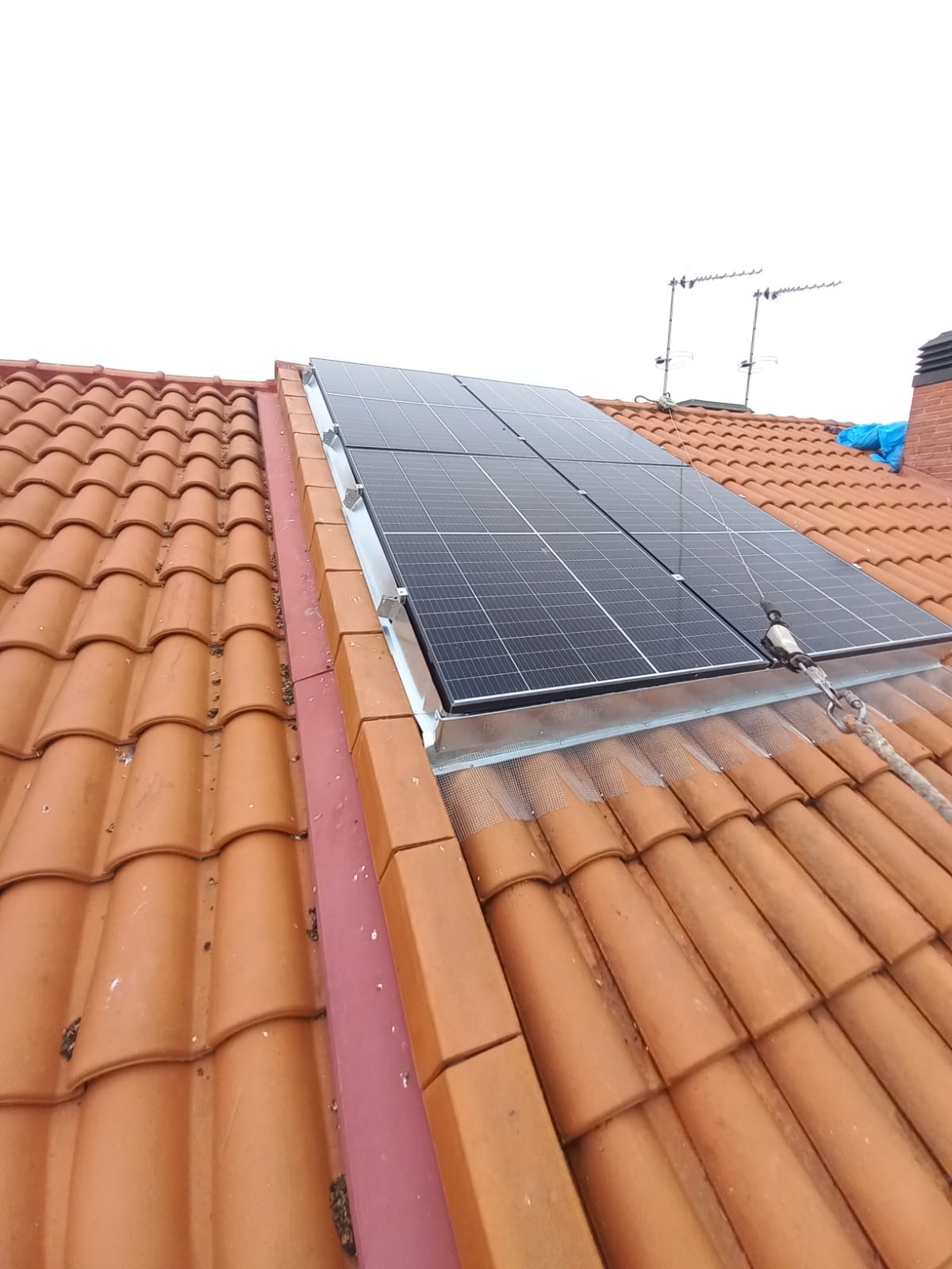 Mallas para paneles Solares