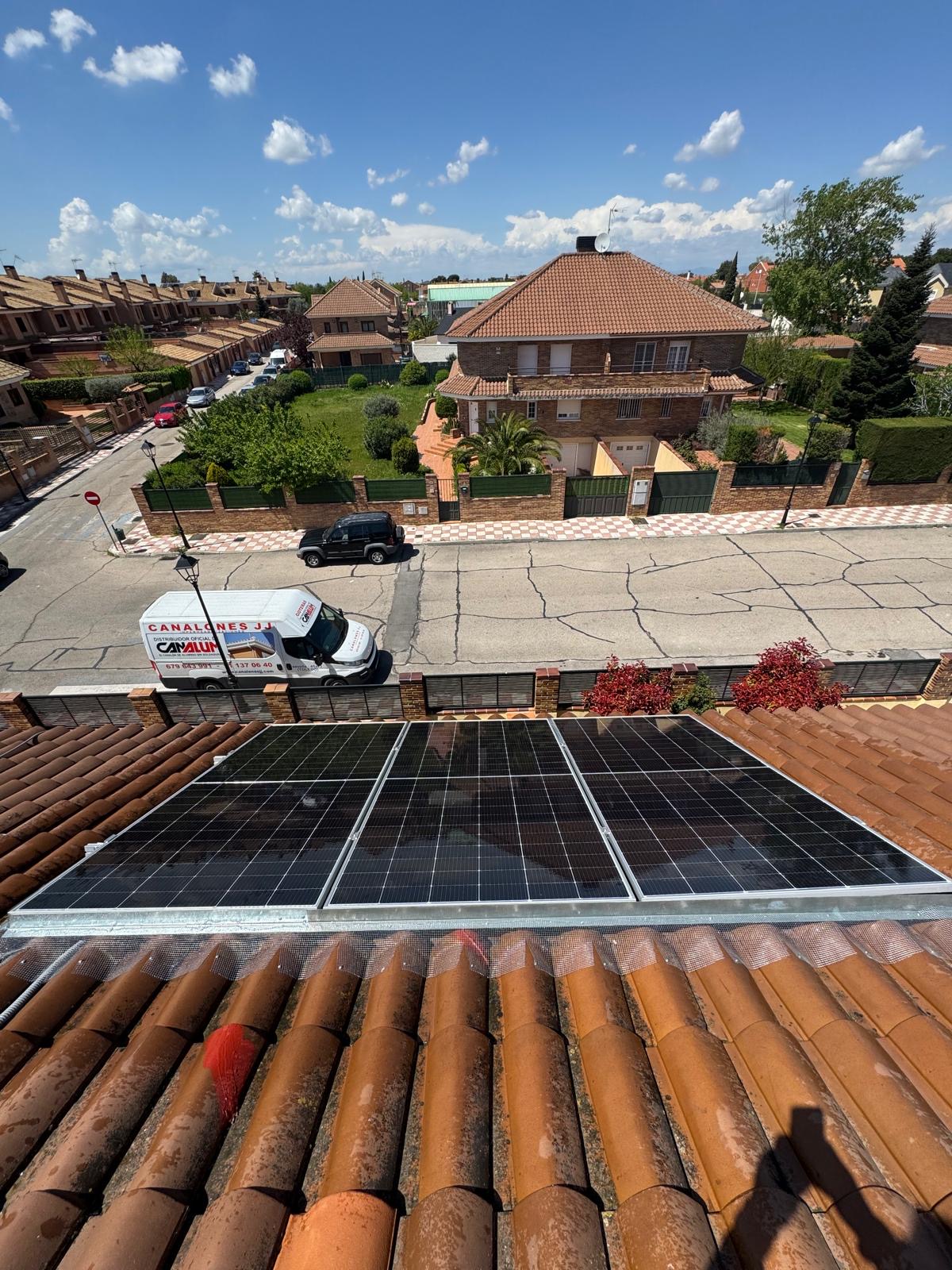 Mallas para paneles Solares